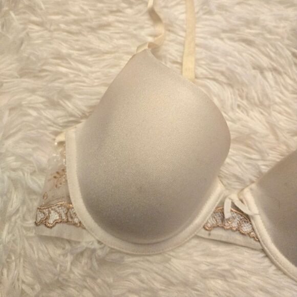 Simply Vera Wang Underwire Embroidered Lace Bra 34B - Picture 2 of 7